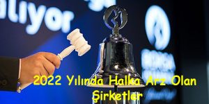 2022 Yılında Halka Arz Olan Şirketler